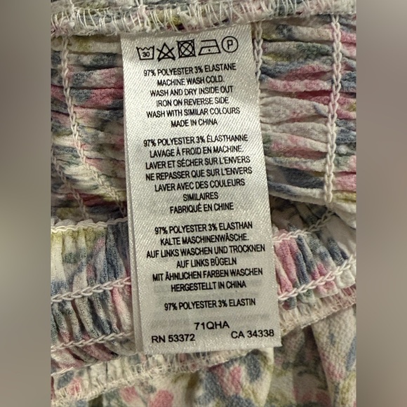 FRENCH‎ CONNECTION Flores Verona Smocked Mini Dress - Picture 5 of 8